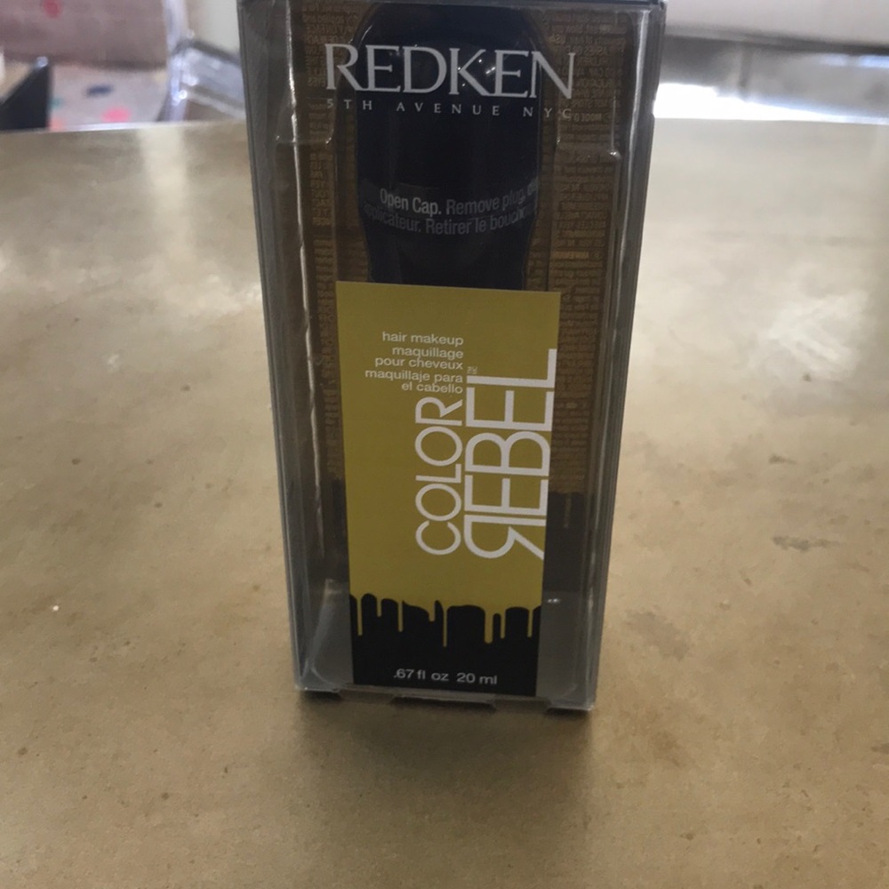 Redken color rebel hair makeup